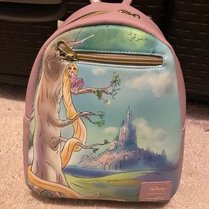 SALE! Loungefly Disney tangled mini backpack New